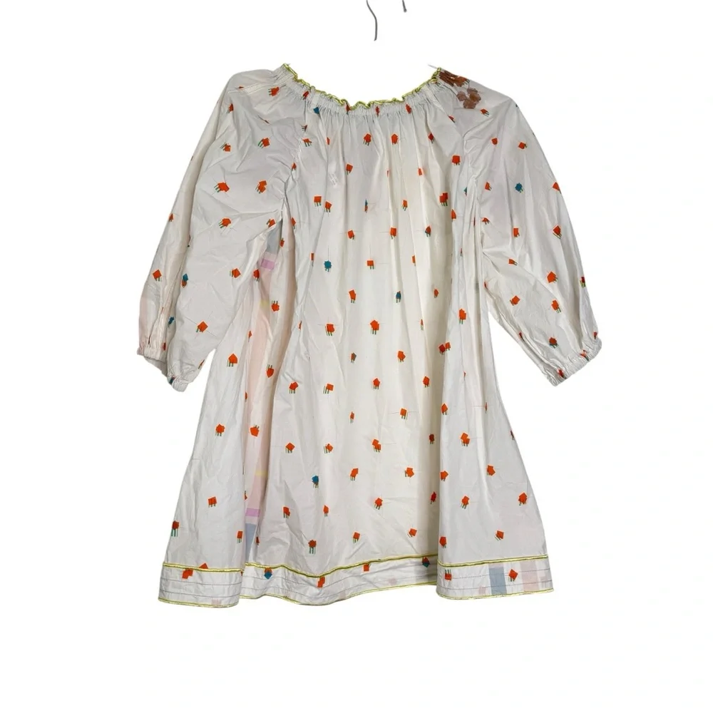 Rohka‎ Cotton Printed Mini Dress - Picture 6 of 11